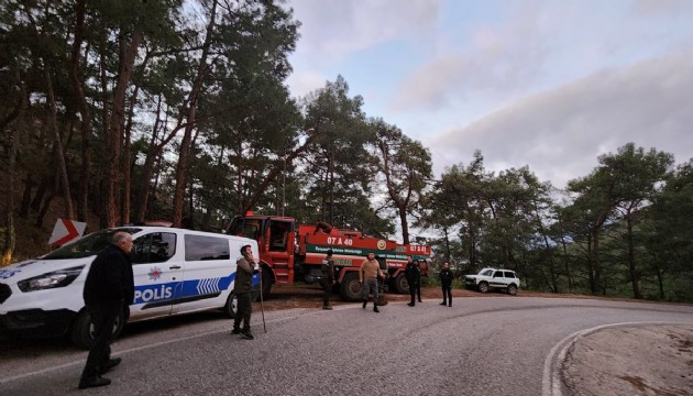 Antalya'da orman yangını! Ekipler bölgede